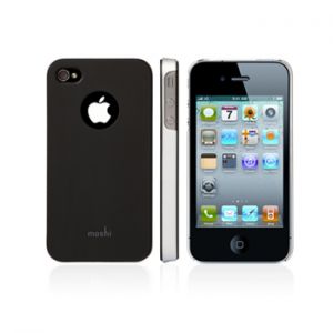 Чехол Moshi iGlaze 4 Graphite Black for iPhone 4/4S (99MO036001)